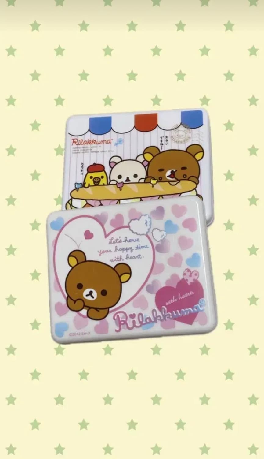 일괄)고전 소품 리락쿠마 보관통 상품이미지1