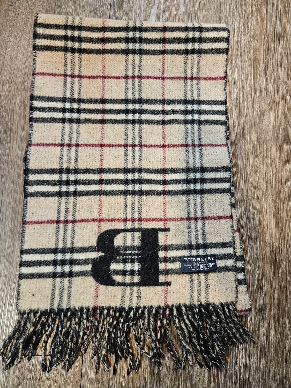 버버리 머플러 양면 상품이미지1