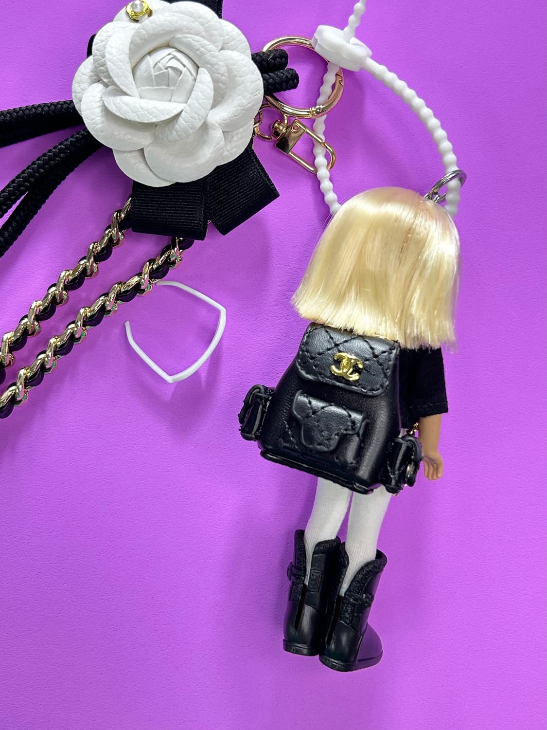 (9)바비키링 정품USA 마텔사 바비인형 커스텀키링 상품이미지4