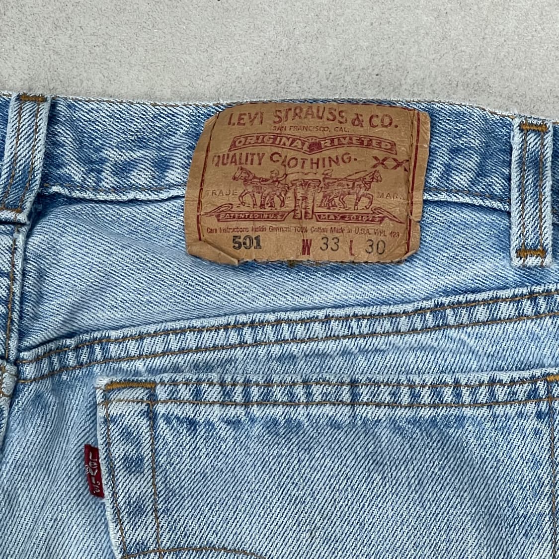 usa 리바이스 501 데님팬츠 s09035 상품이미지8