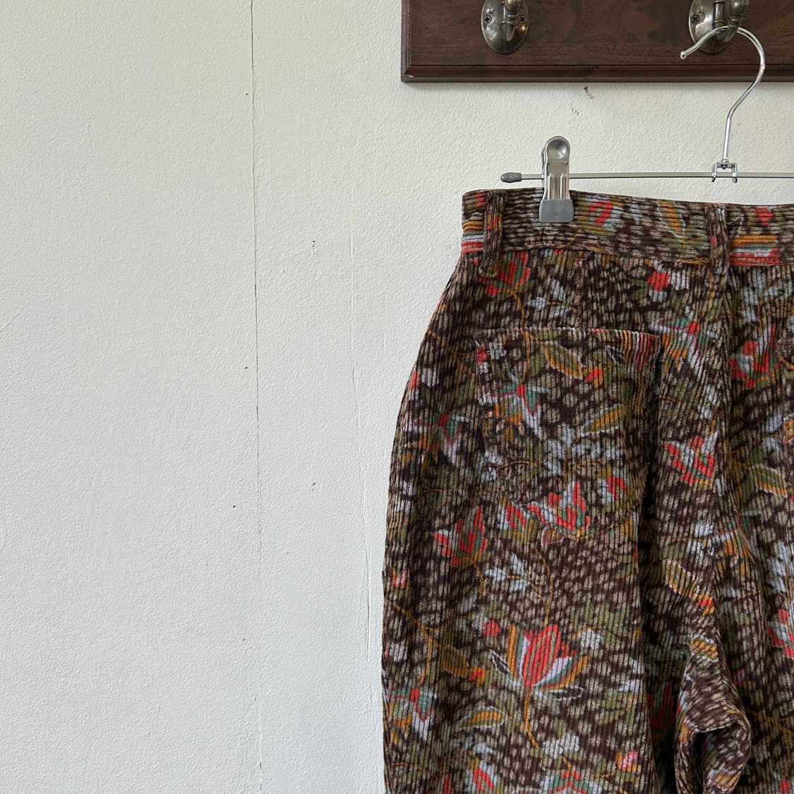 90s LEE 코듀로이 플라워 팬츠 상품이미지7