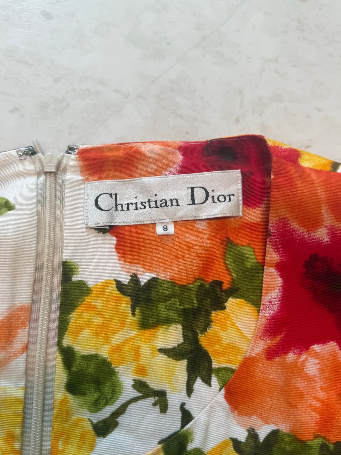 Dior Flower pattern onepiece 상품이미지3