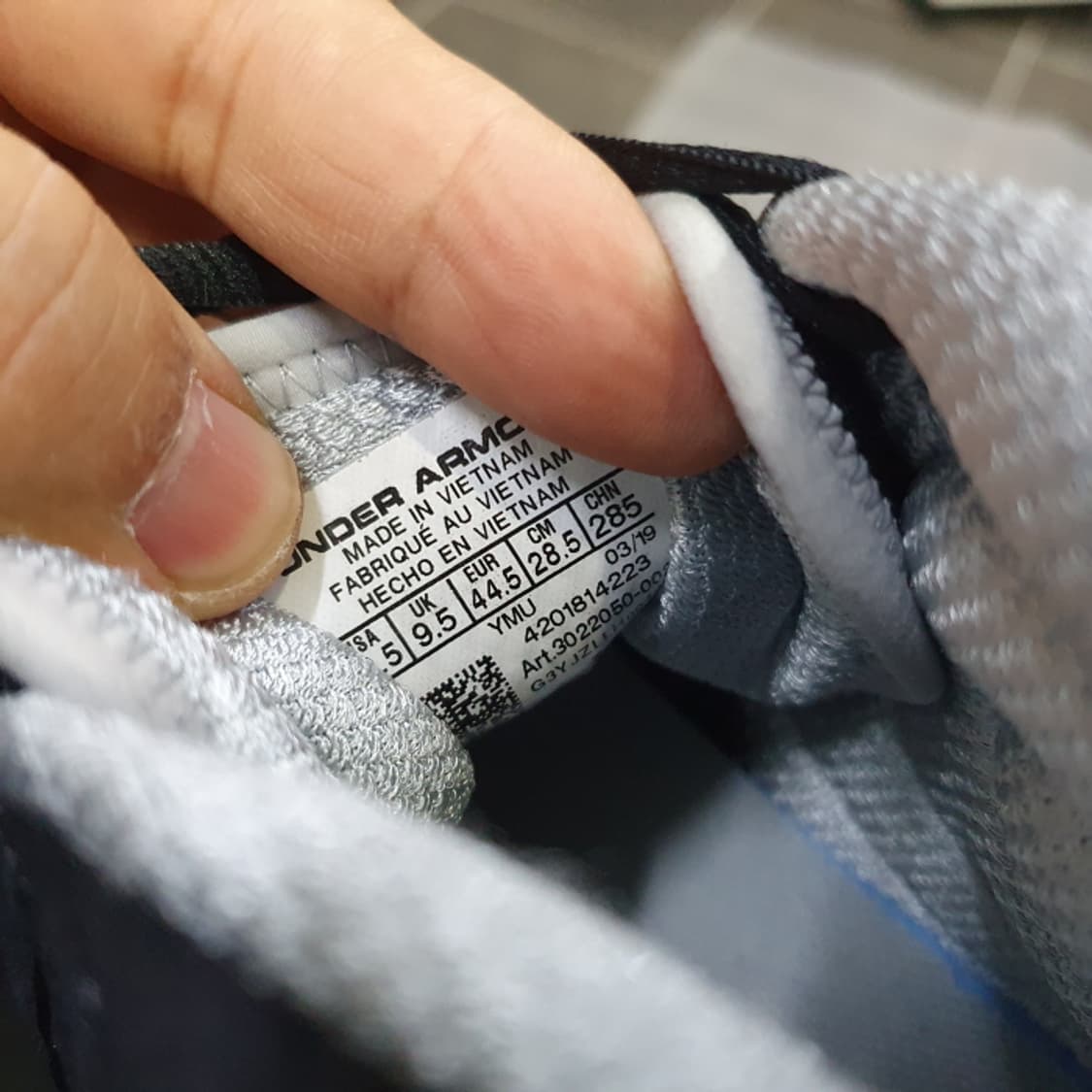 언더아머 농구화 호버 해복2 농구 신발 3022050(285) 상품이미지4