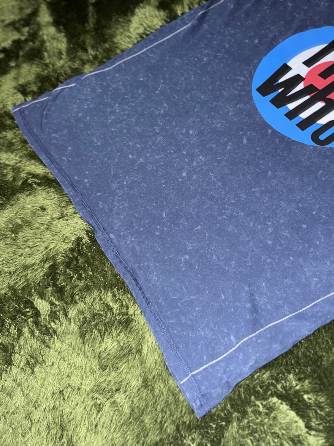 [XXL] THE WHO 더후 오피셜 굿즈 티셔츠 워시드 네이비 상품이미지5