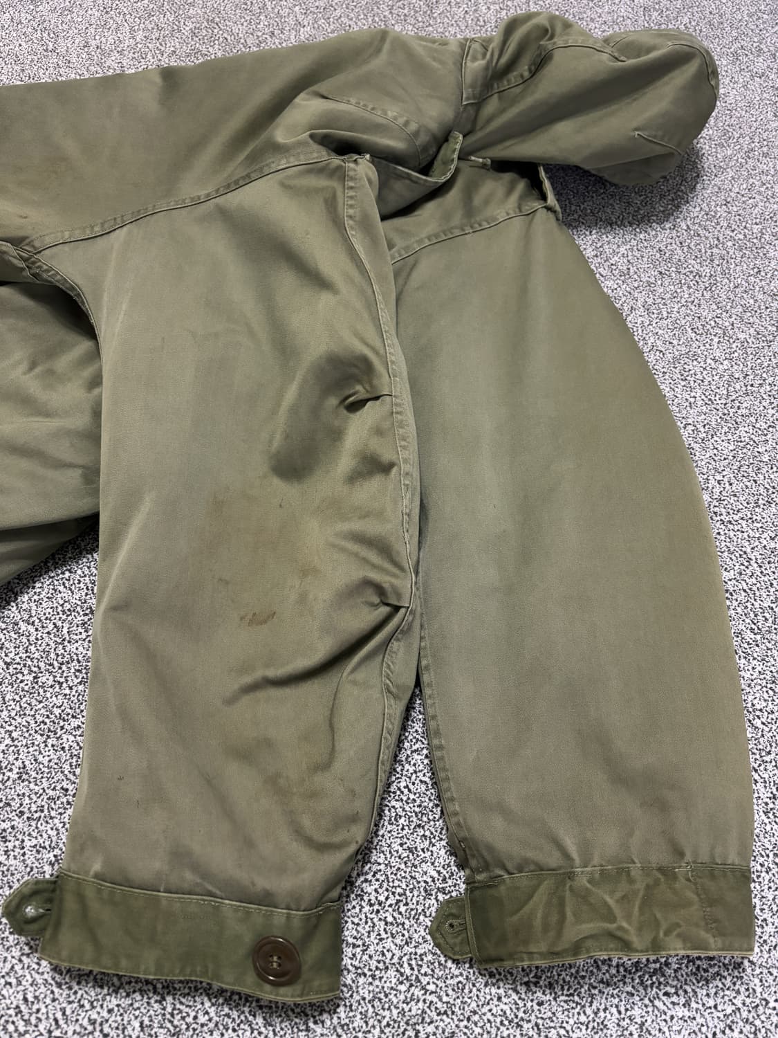 50s 오리지널 M51 파카 1세대 진나단 사틴 (양털내피) 상품이미지10