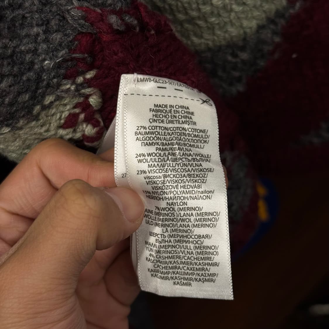 폴로 랄프로렌 신형 네이티브 패턴 벨티드 니트 가디건 N50 상품이미지7