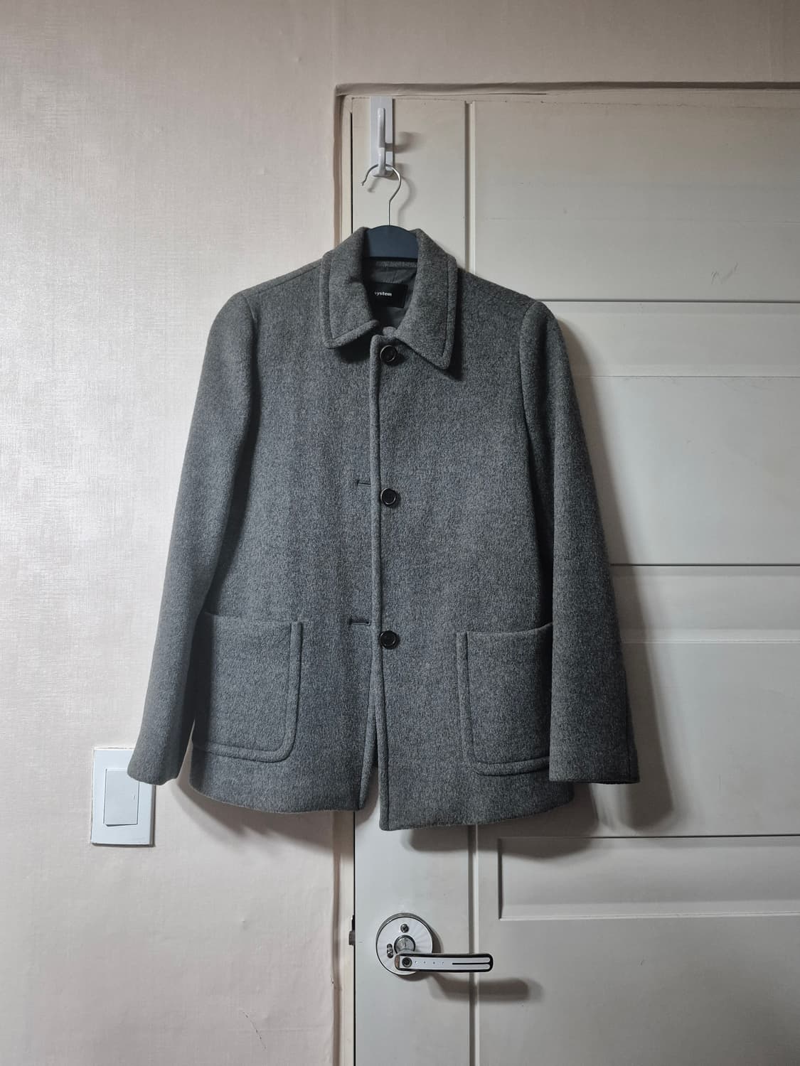 시스템 모직 자켓 상품이미지1