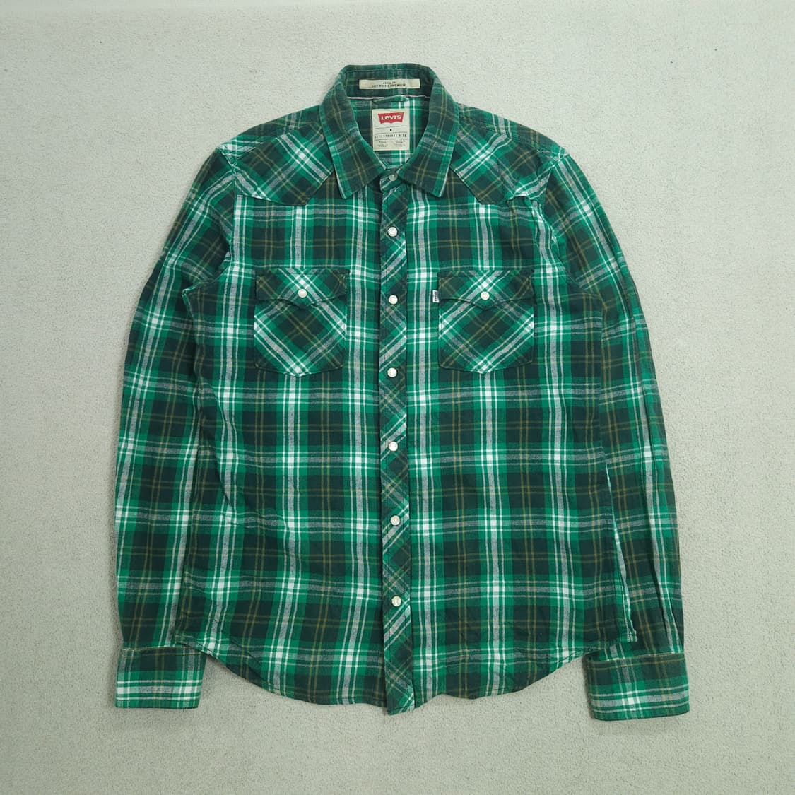 리바이스 플란넬 웨스턴 셔츠 M 상품이미지1