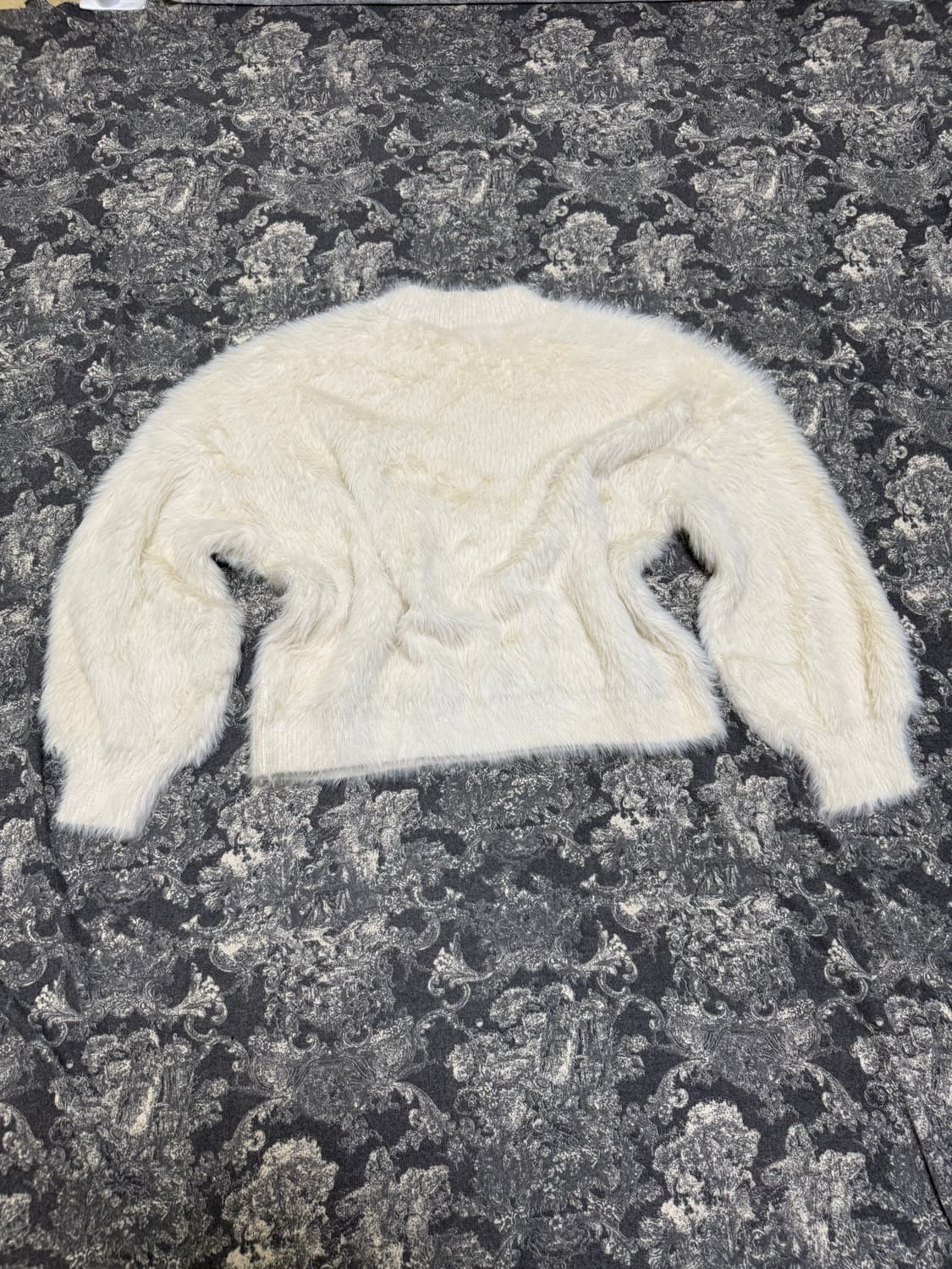 white fur knit 상품이미지6