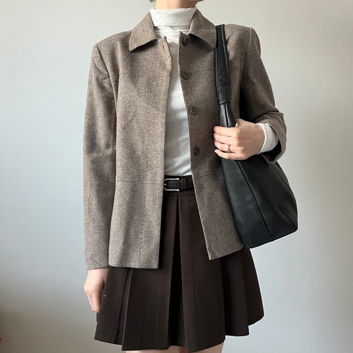 COURREGES 90's wool angora Jacket 상품이미지1