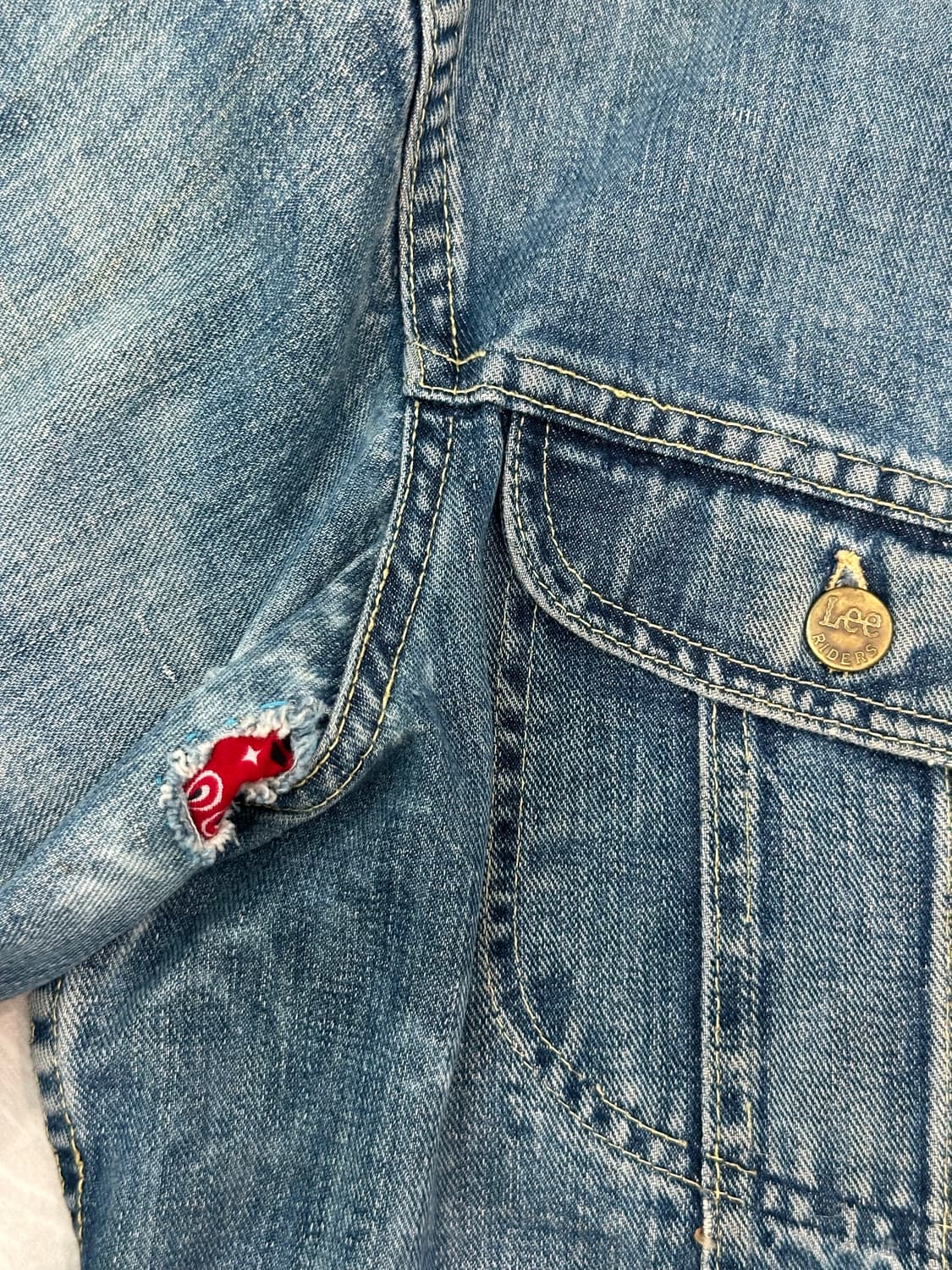 🇺🇸60s USA 리 Lee 101-j 데님 자켓 (44) 상품이미지5