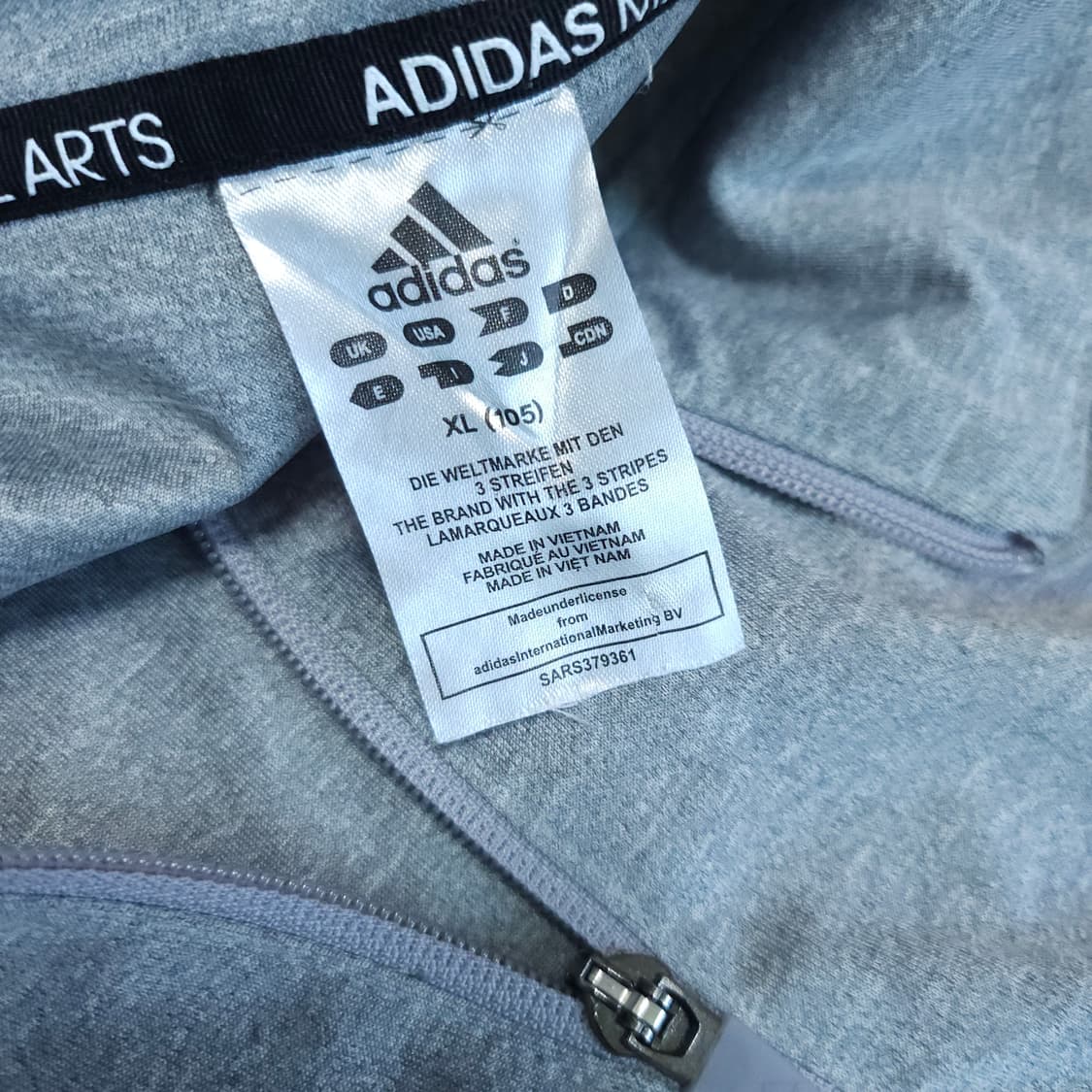 아디다스져지 그레이 트랙탑 100-105 상품이미지6