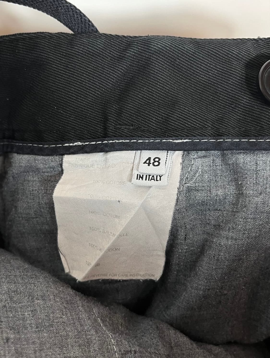 90s 헬무트랭 블랙 트라우저 팬츠 상품이미지9