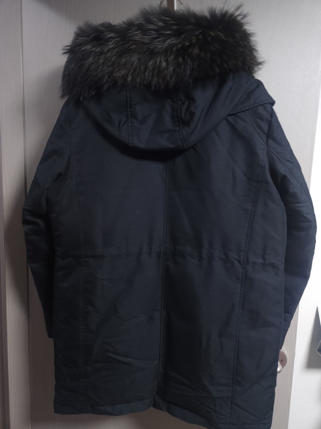 한섬 타임 롱 패딩, L 상품이미지3