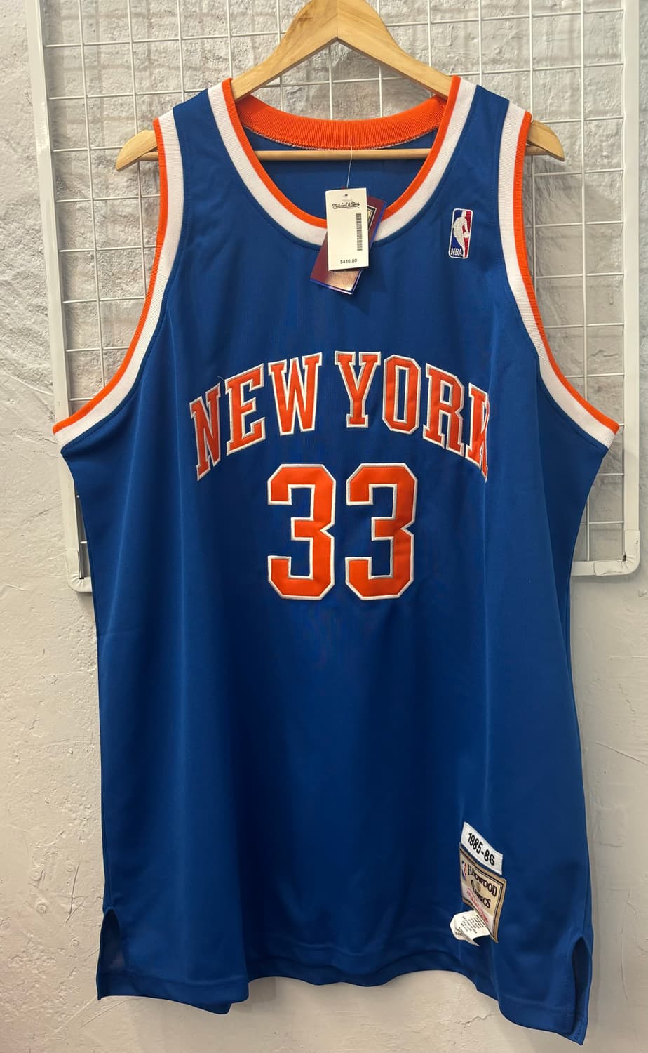 NBA 뉴욕닉스 슬리브리스 유니폼 2XL 상품이미지1