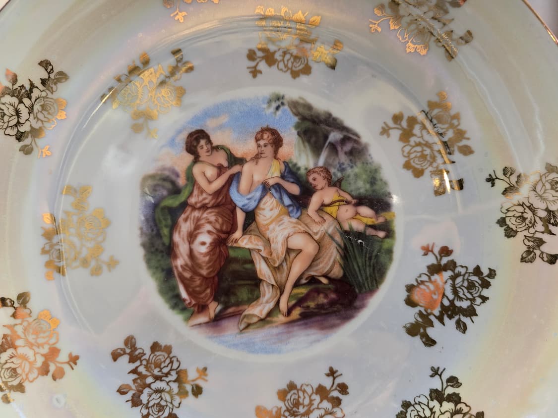 독일 밀리타 명화 접시 상품이미지3