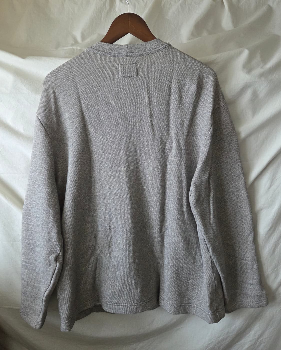 GAP 갭 포켓 코튼 가디건 그레이 XL 상품이미지2