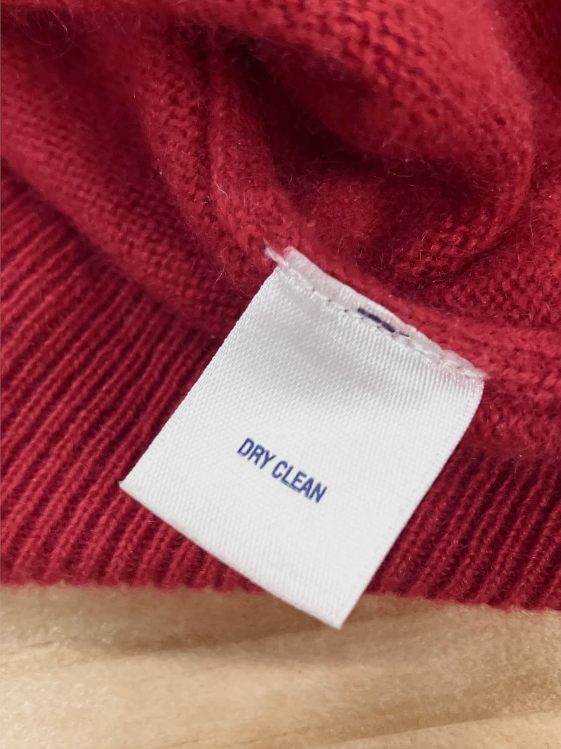 클럽 룸 캐시미어 니트 레드 M  #csz3299 상품이미지5
