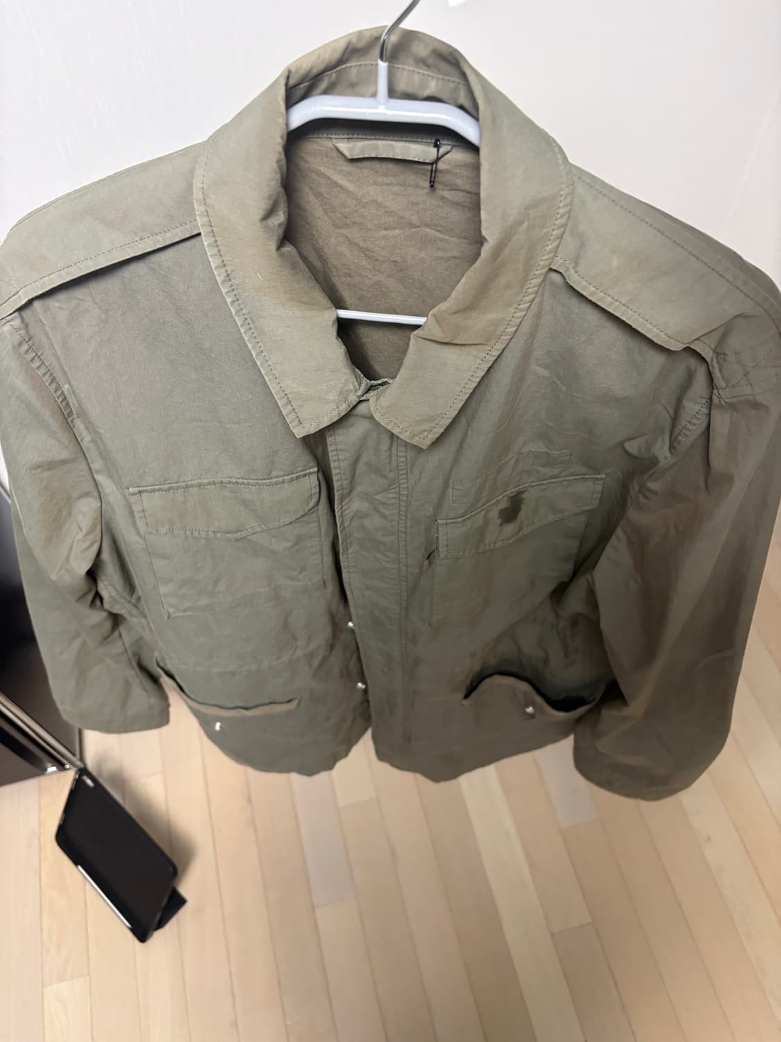 올세인츠 카키 야상 자켓 상품이미지4