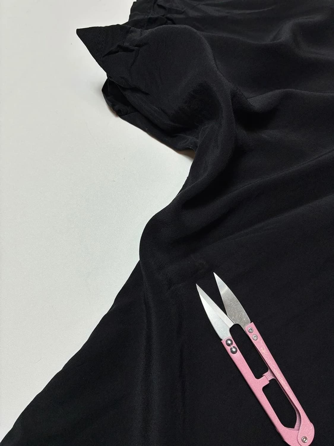 코스 COS 실크 100% 루즈 반팔 티셔츠 PN8601 상품이미지4