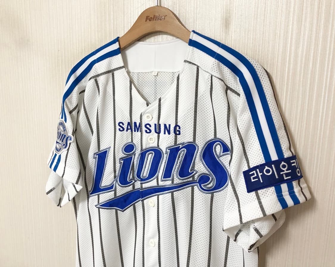 KBO 삼성라이온즈 (왕조)홈유니폼/져지 XL #10 양준혁 상품이미지7