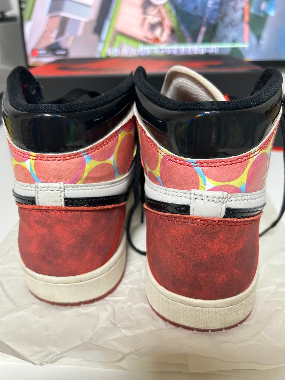 조던 1 레트로 하이 스파이더맨 넥스트 챕터 265 상품이미지3