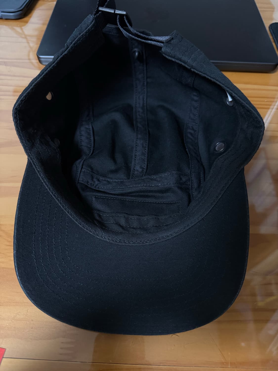 슈프림 밀리터리 캠프캡 24fw 블랙 상품이미지6