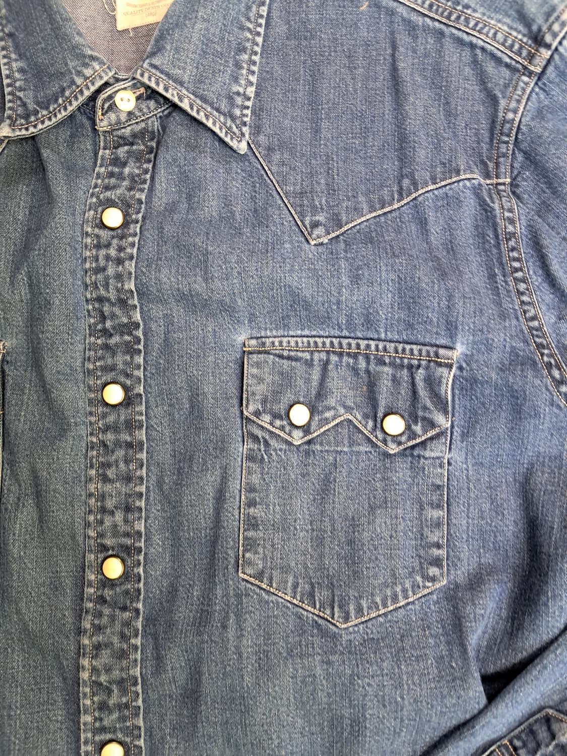 폴로 웨스턴데님셔츠 상품이미지3