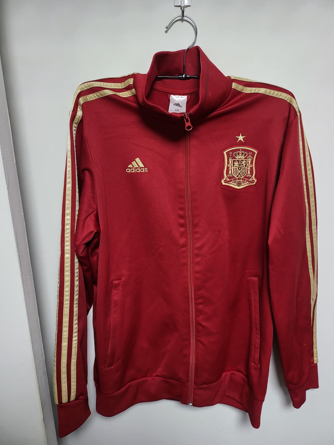 아디다스 스페인 12 13 국대 골드 저지 110 최상급 상품이미지1