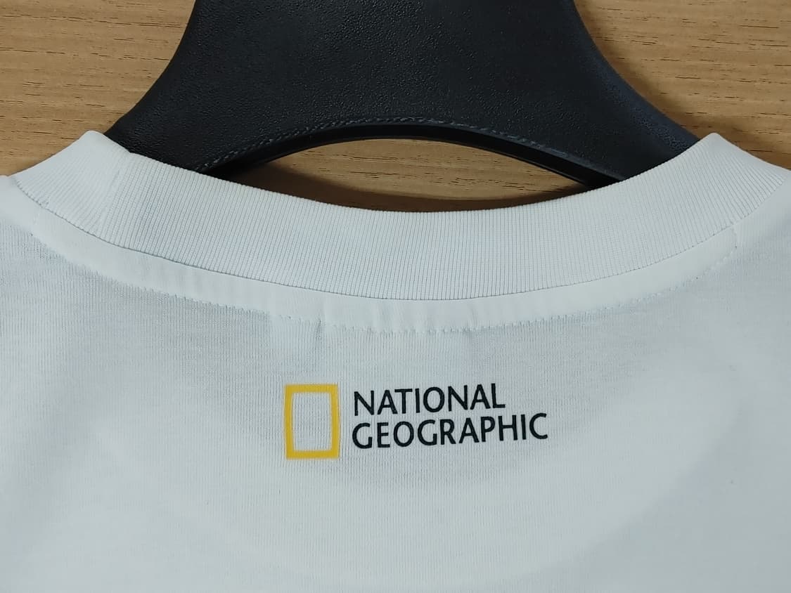 NATIONAL GEOGRAPHIC 내셔널 지오그래픽 고래자수패치 반팔티 상품이미지7