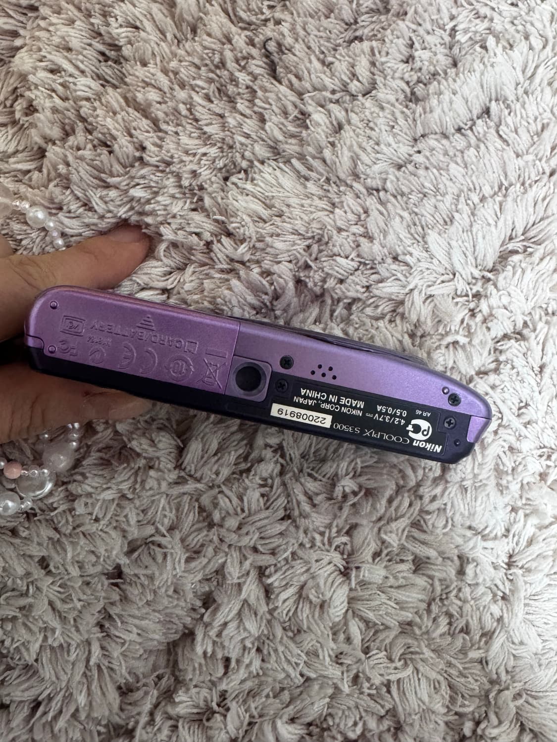 작례O) 니콘 쿨픽스 s3500 희귀컬러 바이올렛 디카 상품이미지4