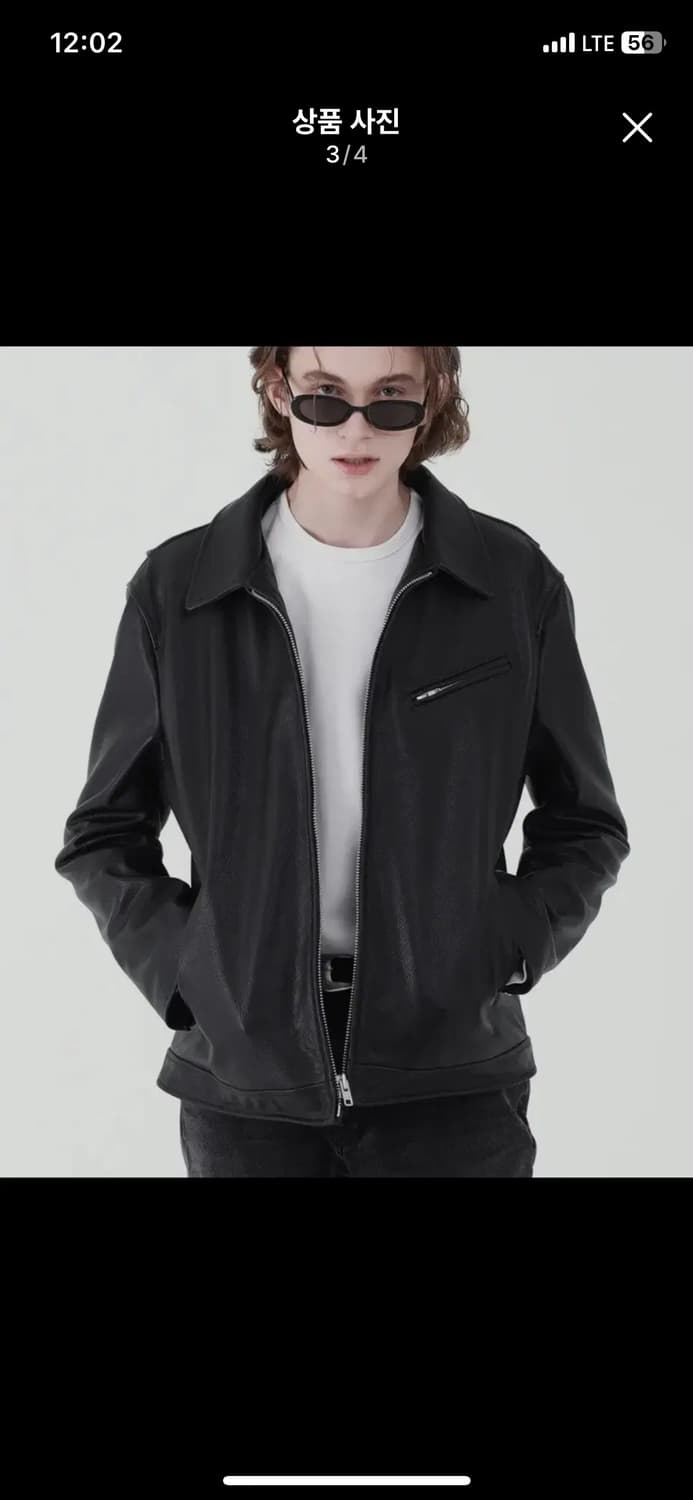 AGINGCCC 에이징씨씨씨 카우하이드 싱글 재킷(size L 상품이미지3