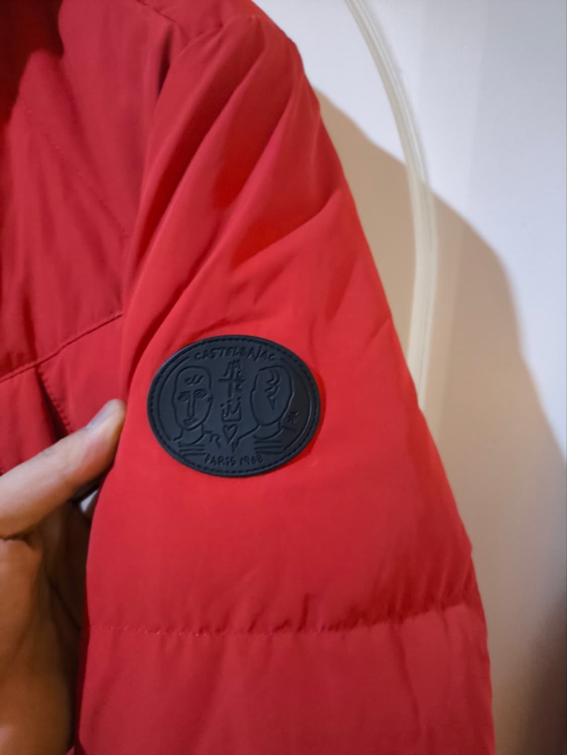 95 까스텔바작 패딩 점퍼 레드 상품이미지2