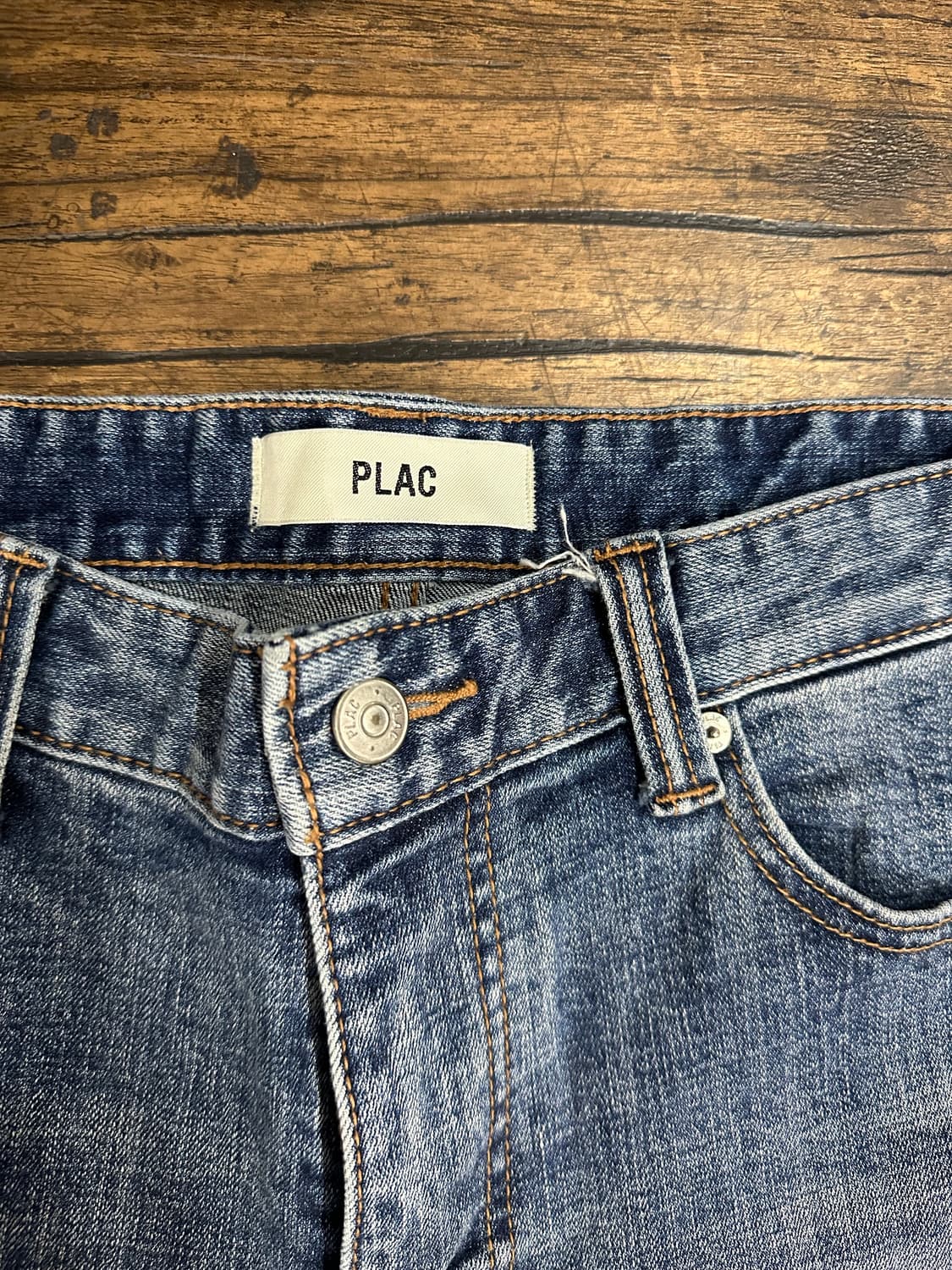 PLAC 데님 청바지 33사이즈 잘생긴 빈티지청바지 상품이미지3