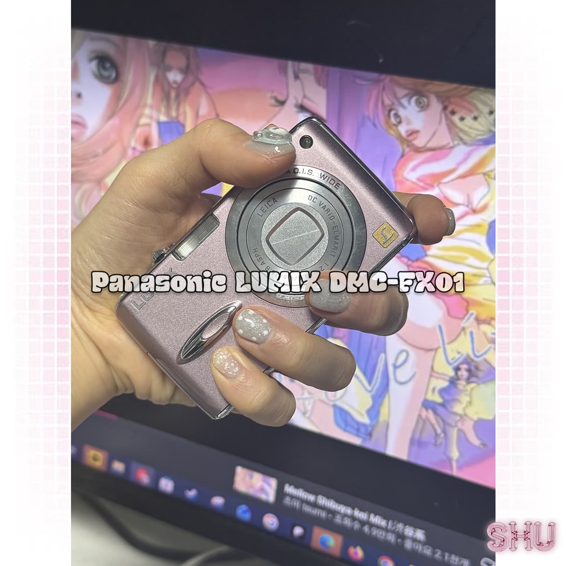 파나소닉 루믹스 DMC-FX01 빈티지 디카 핑크 상품이미지1