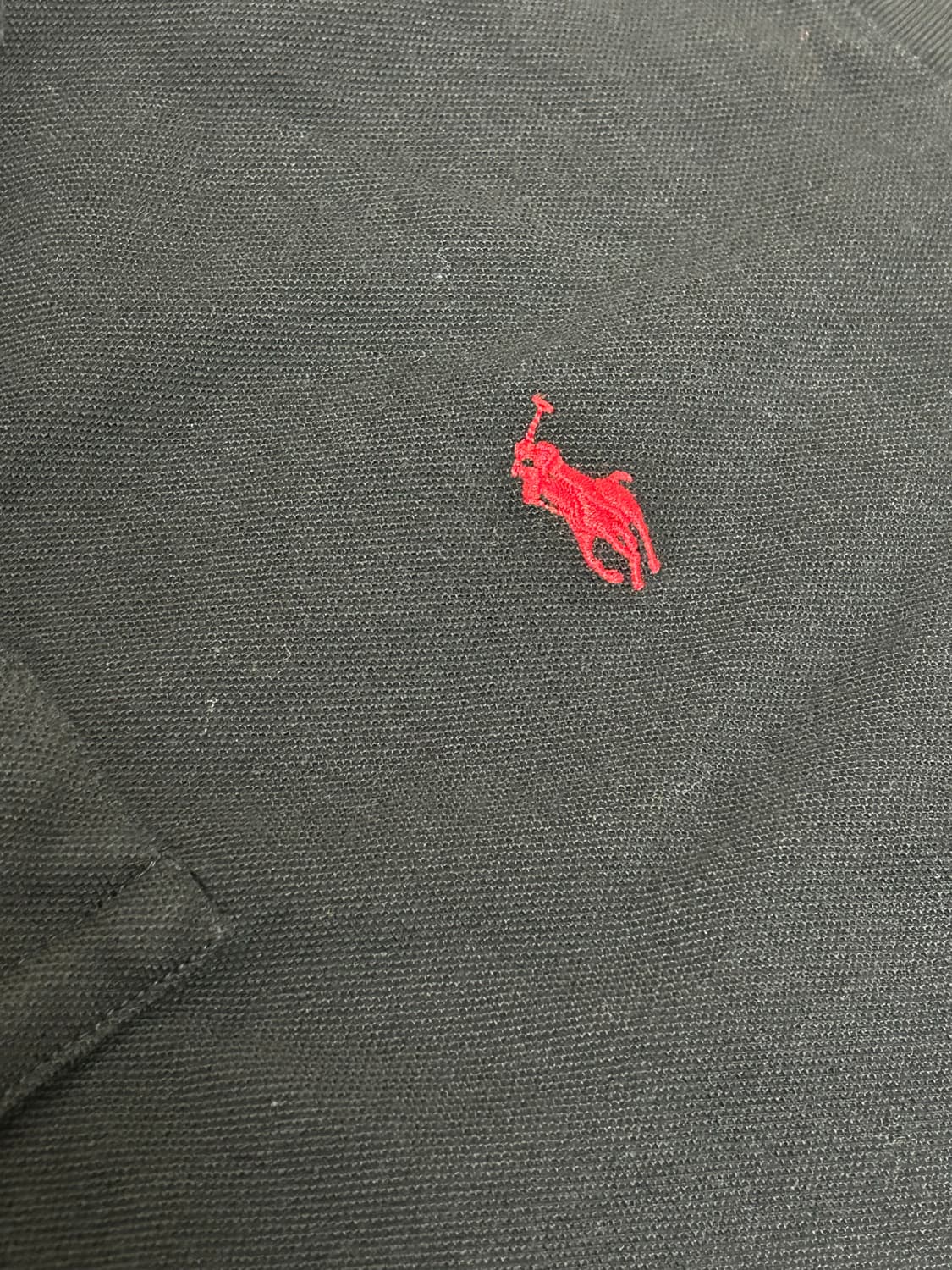 폴로 랄프로렌 블랙 긴팔 카라티 상품이미지4