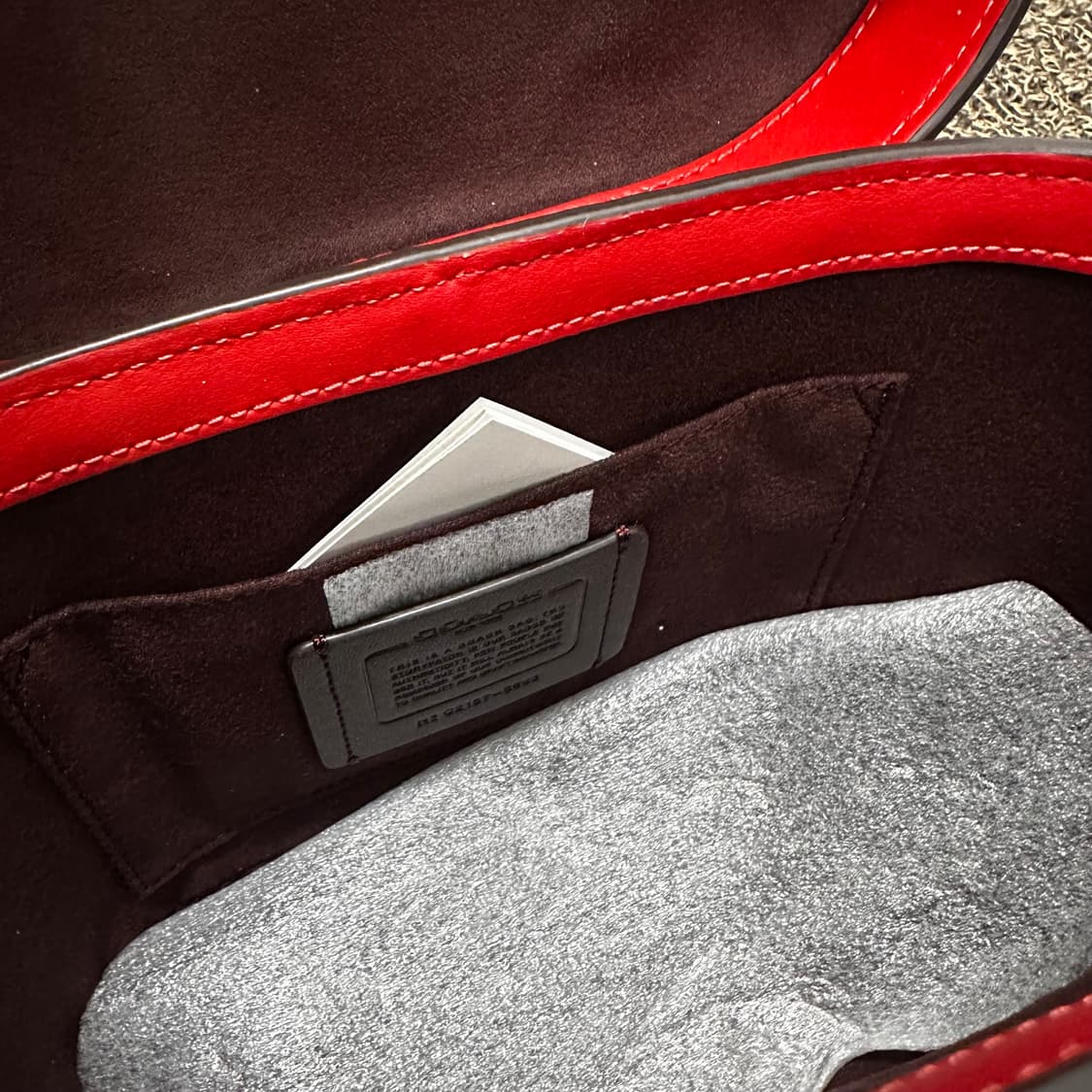 [새상품] COACH 코치 조지 젬 여성 크로스백 숄더백 레드 상품이미지6