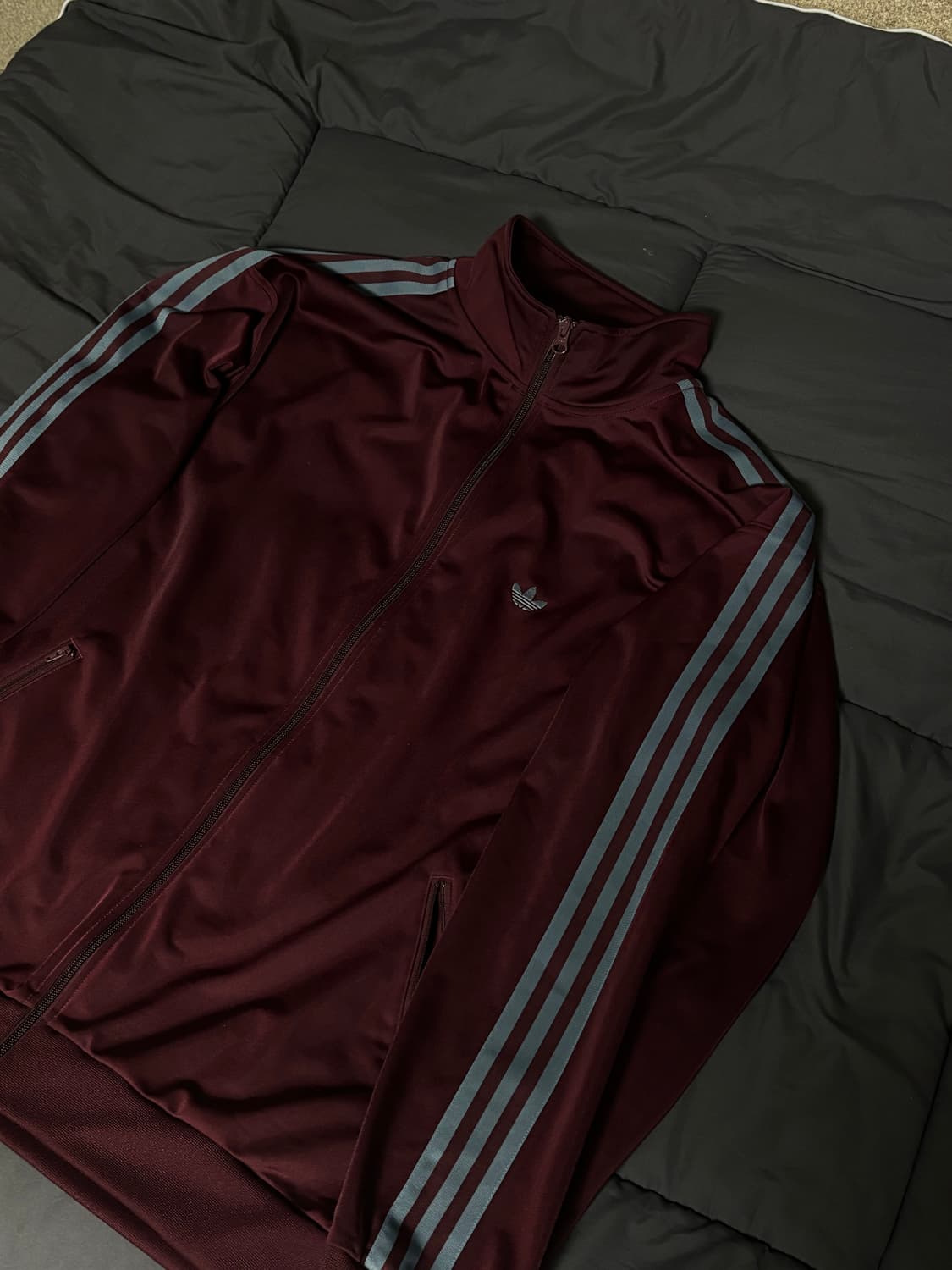 아디다스 바켄바우어 트랙 자켓 마룬 상품이미지1