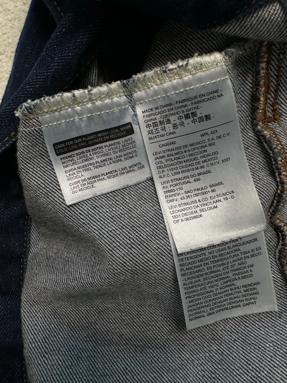 리바이스 엔지니어드 LEJ 트러커자켓 데님자켓 상품이미지5