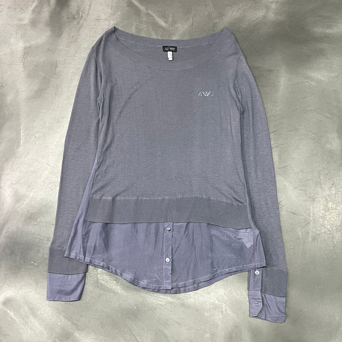  아르마니 익스체인지 레이어드 니트 y15457 상품이미지1