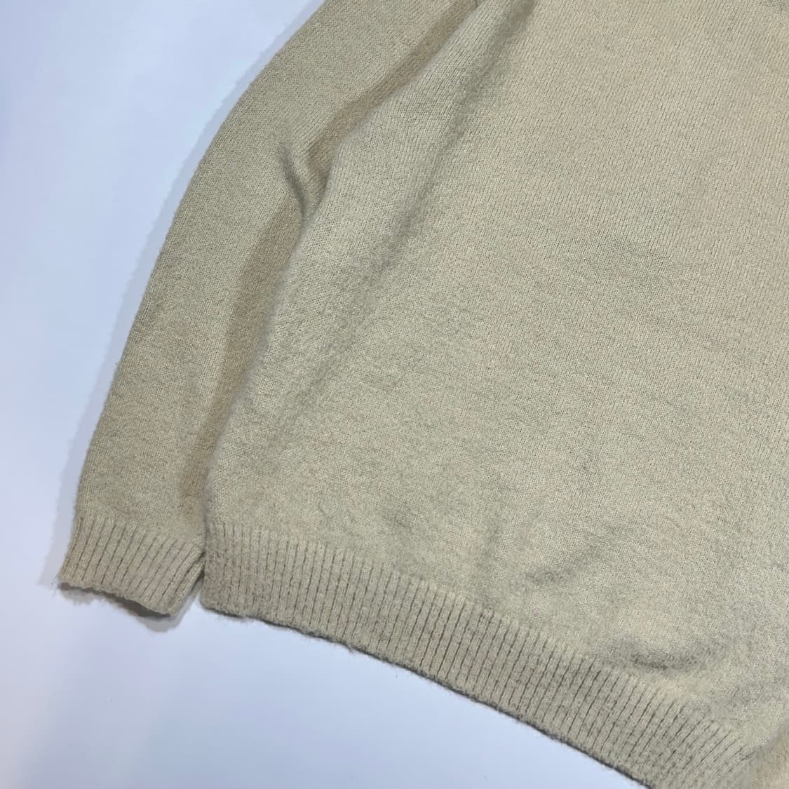 새터 나폴리 브러쉬 알파카 니트 클라우드 아이보리 상품이미지8