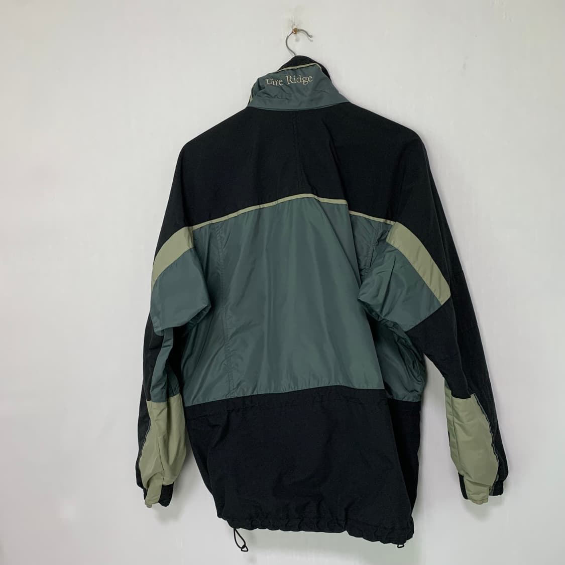 컬럼비아 콜롬비아 배색 블랙/그린 바람막이 자켓 고프코어 남M 남녀공용 상품이미지8