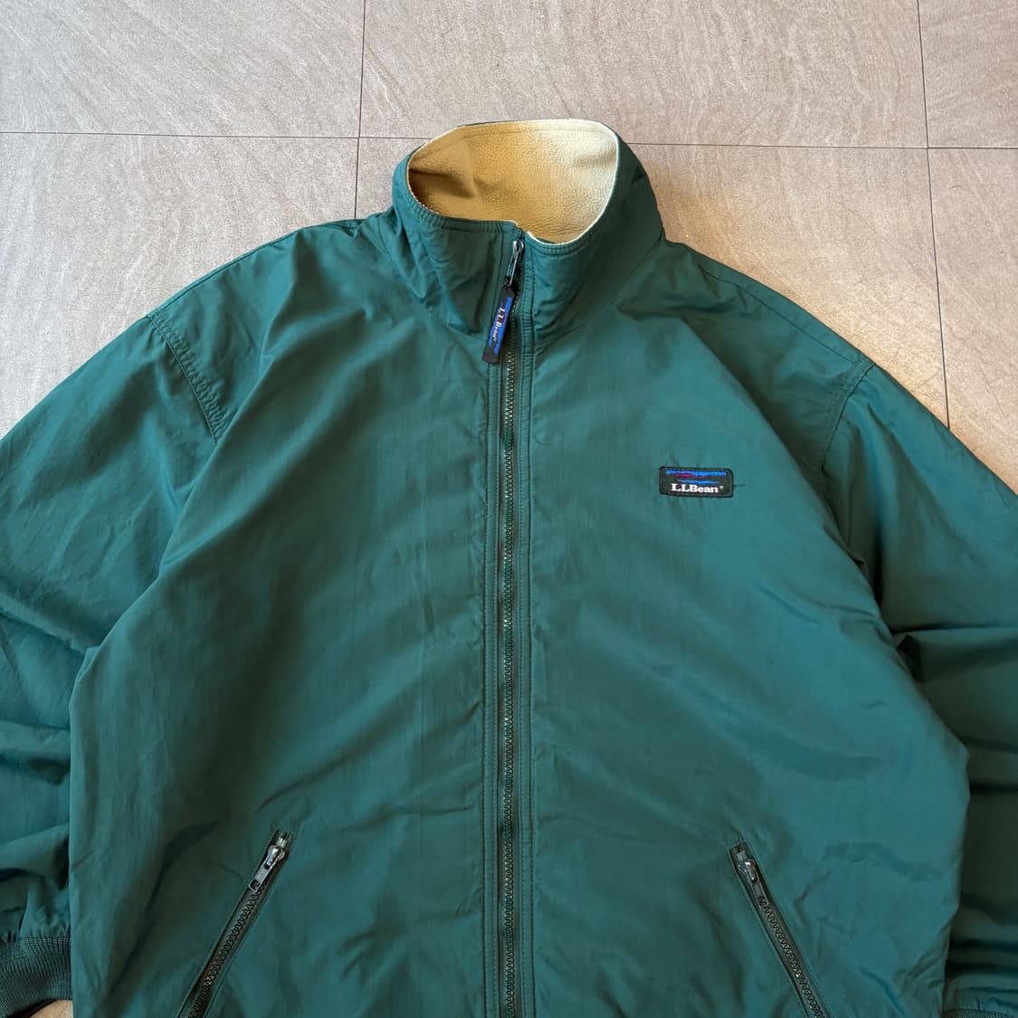 90s L.L.bean 90년대 엘엘빈 청록 컬러 쓰리 시즌 웜업 자켓 상품이미지3