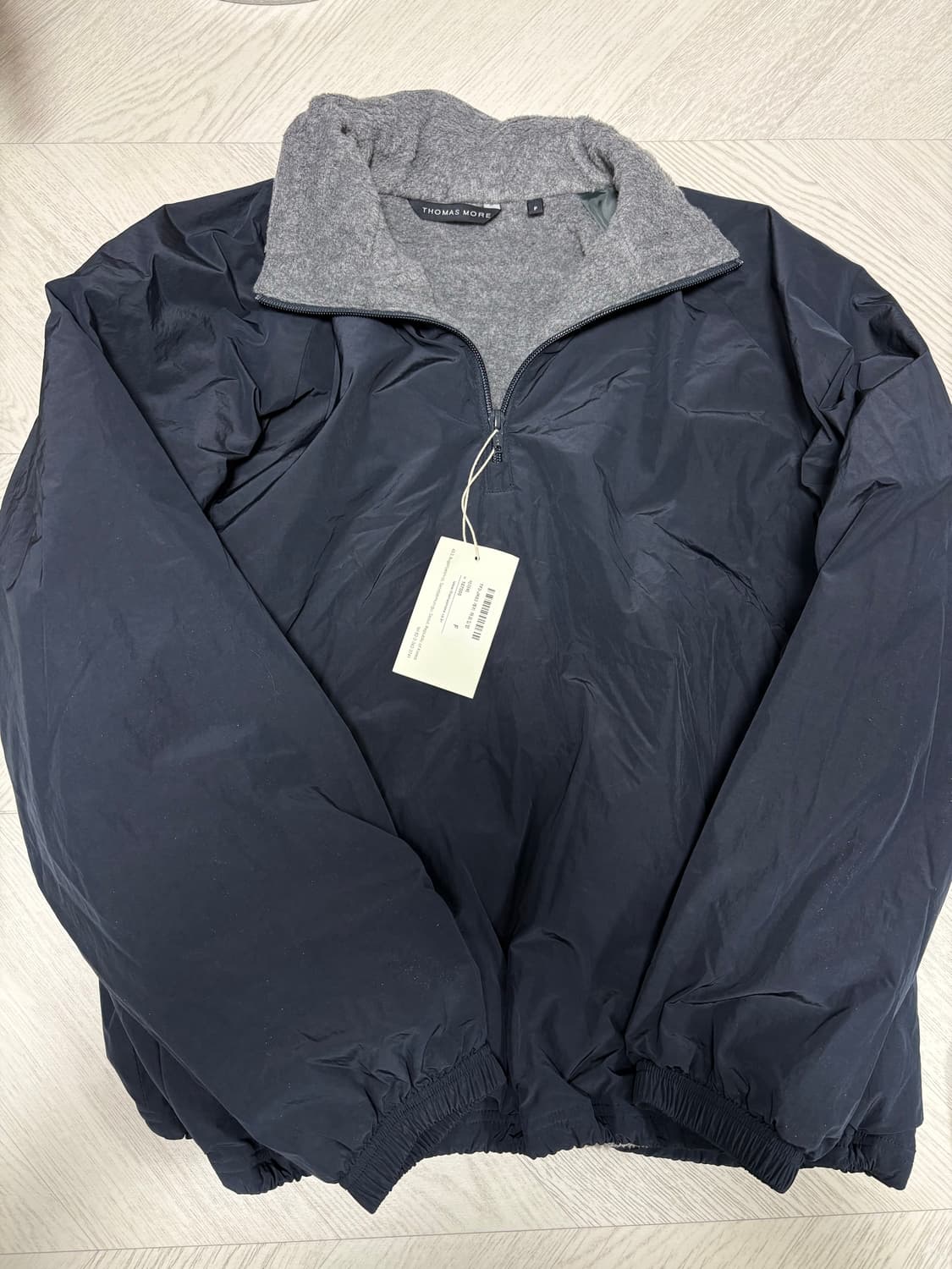 토마스모어 게리 하프집업 네이비 F 상품이미지2