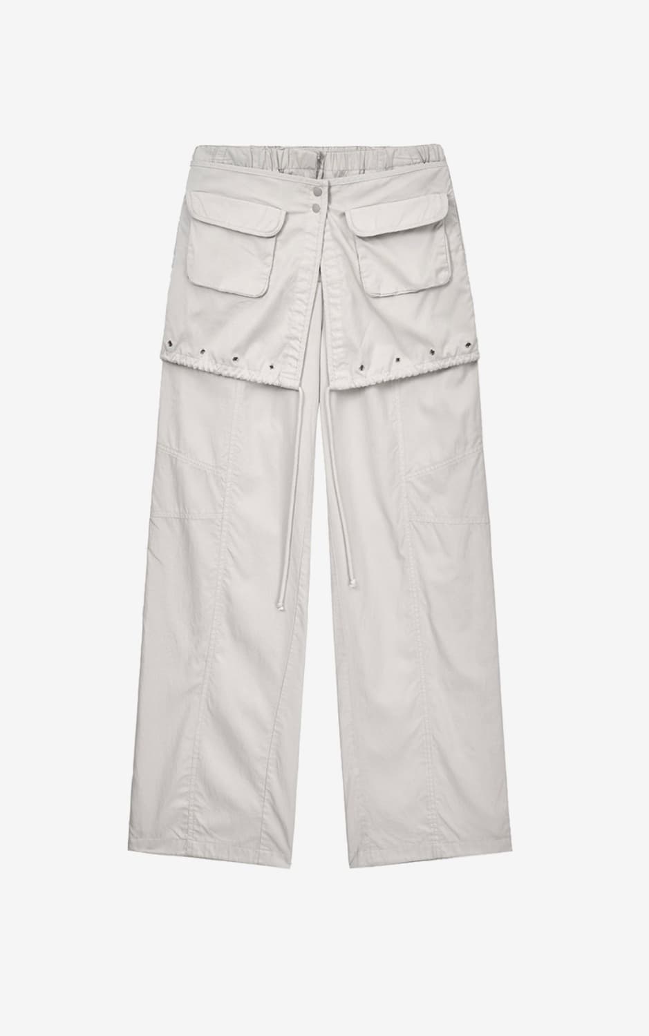 인사일런스 우먼 레이어드 파라슈트 팬츠 M 상품이미지6