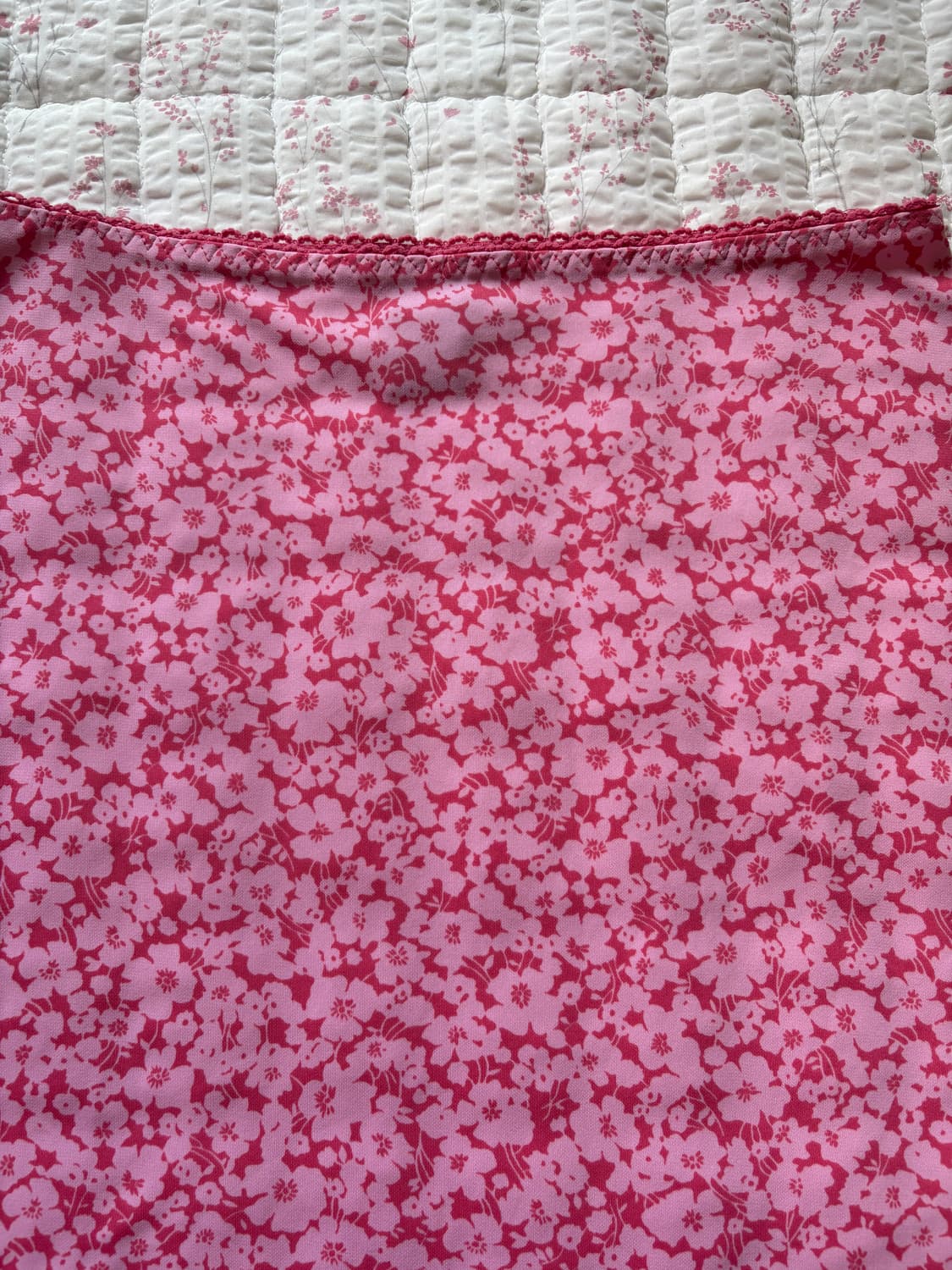 Gap pink folwer skirt 상품이미지5