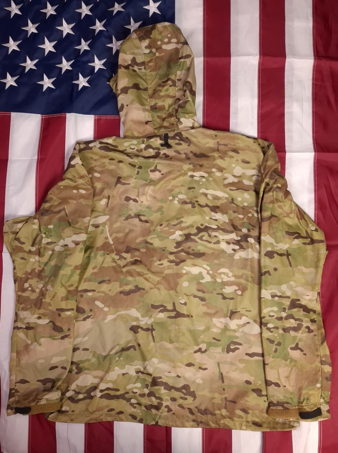 오리지날 아크테릭스 밀리터리 멀티캠 방풍 자켓 후드 상품이미지9