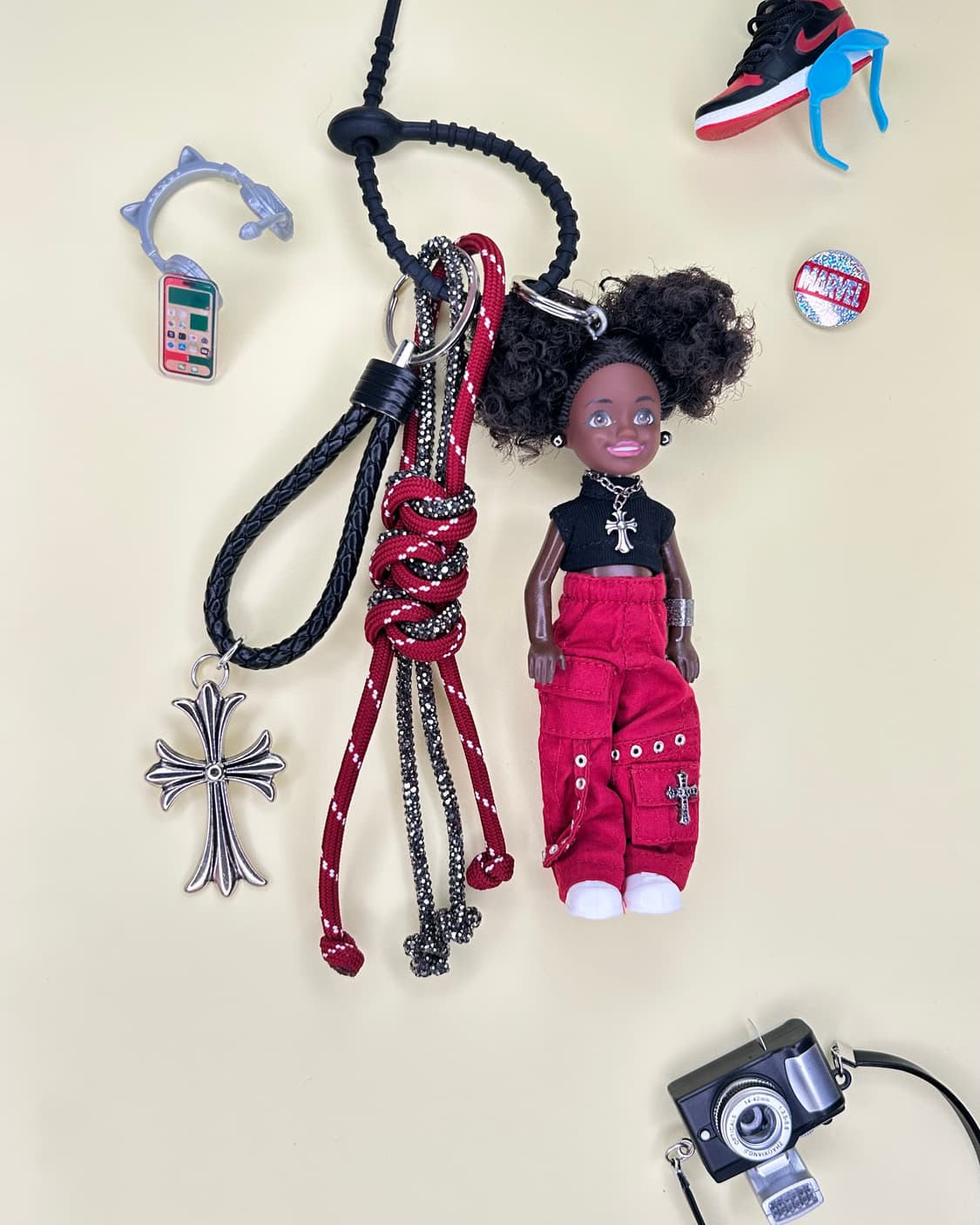 (22)바비키링 정품USA 마텔사 바비인형 커스텀키링 상품이미지4