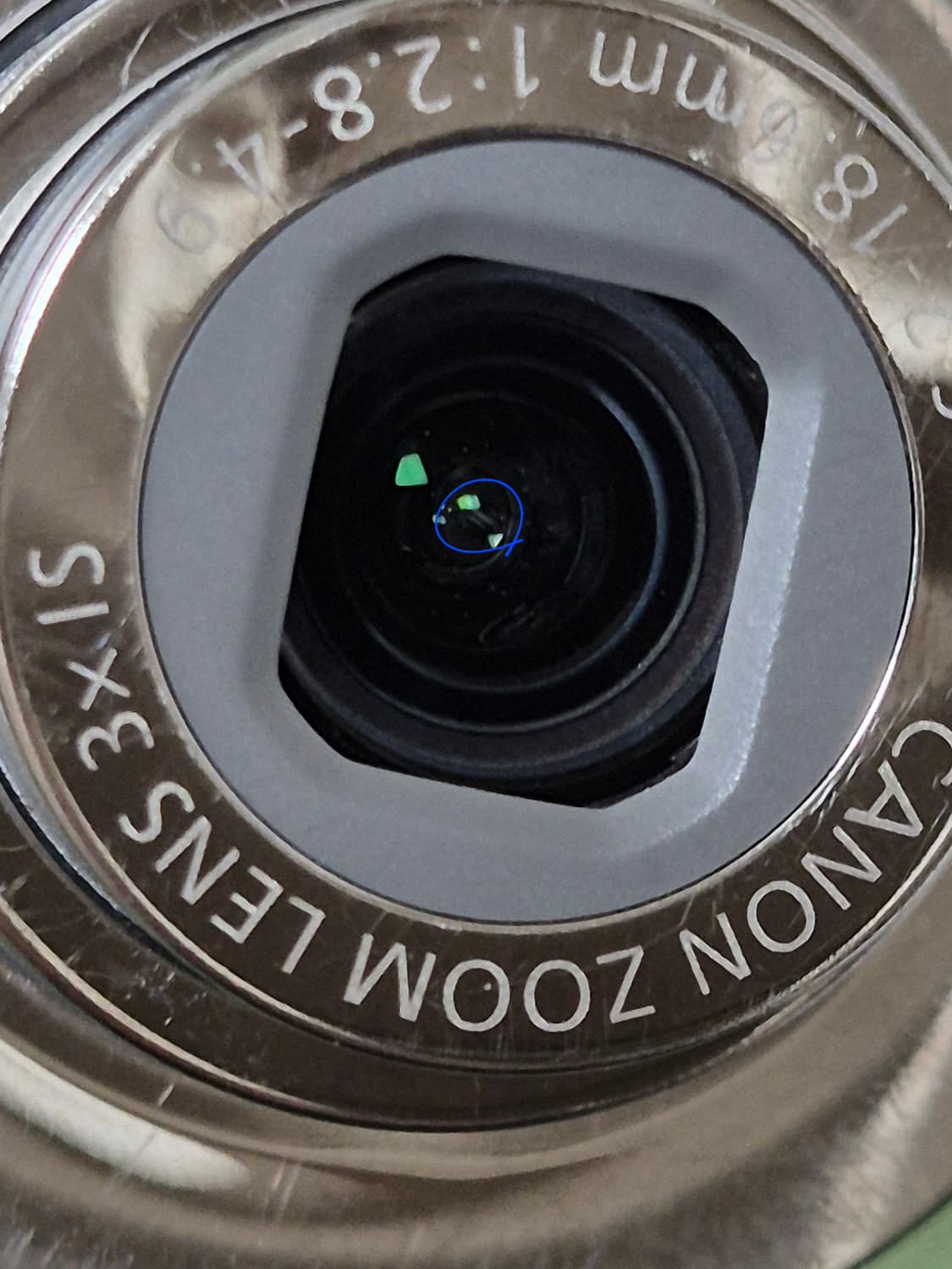 빈티지 디카) 캐논 익서스95 그린 파워샷 판매 상품이미지9