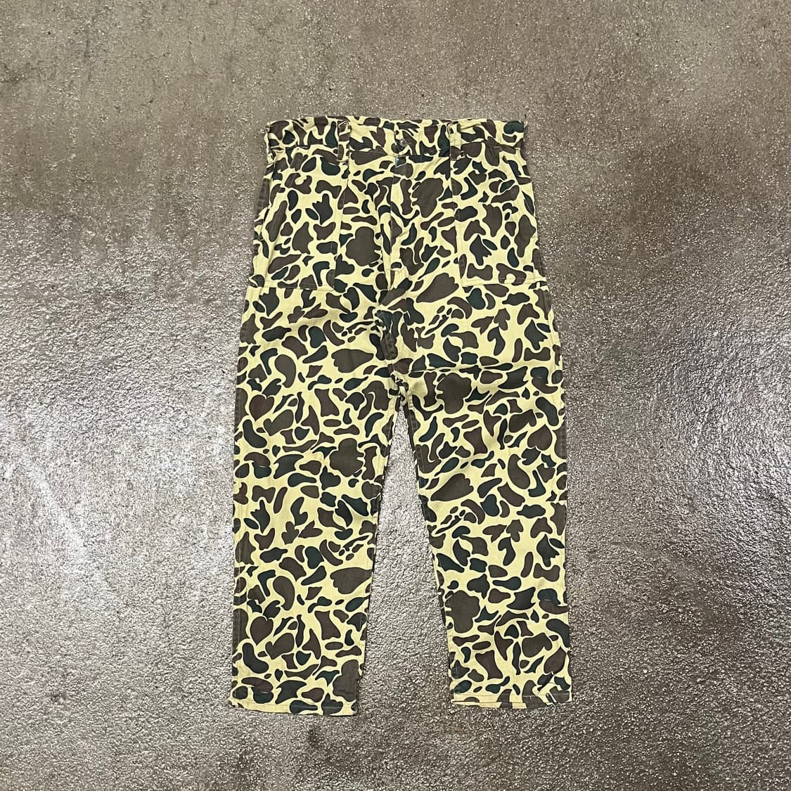 70-80s 빈티지 덕카모 헌팅 팬츠 (36“) 상품이미지2